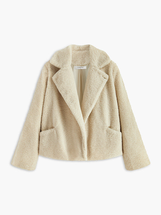 Weicher Damen Teddy Mantel Bequem - IdealeKleiden