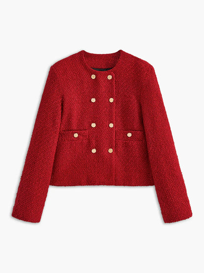 Veste en tweed élégante pour femme