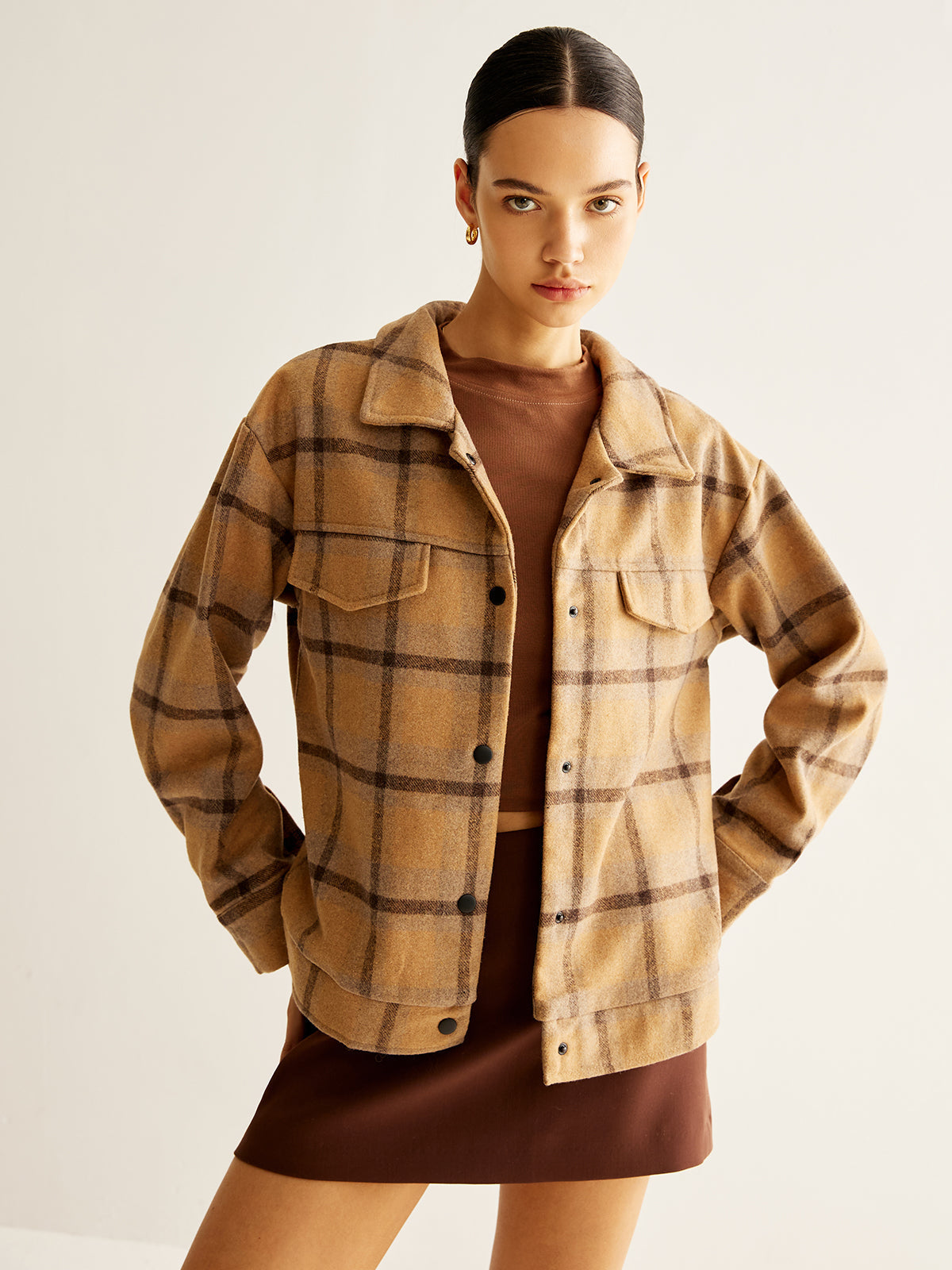Veste tendance à motif