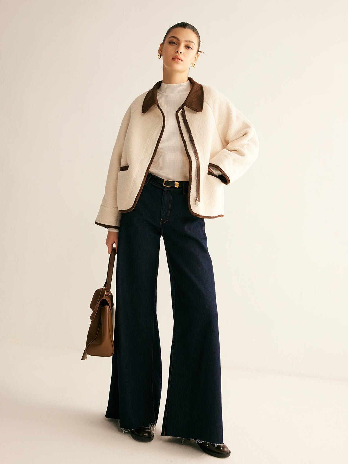 Veste douce Minky pour femme