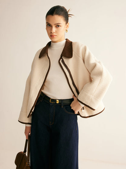 Weiche Minky Jacke Damen - IdealeKleiden