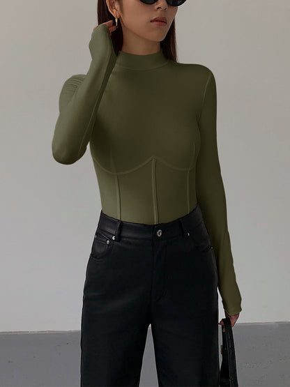 T-shirt élégant pour femme coupe slim