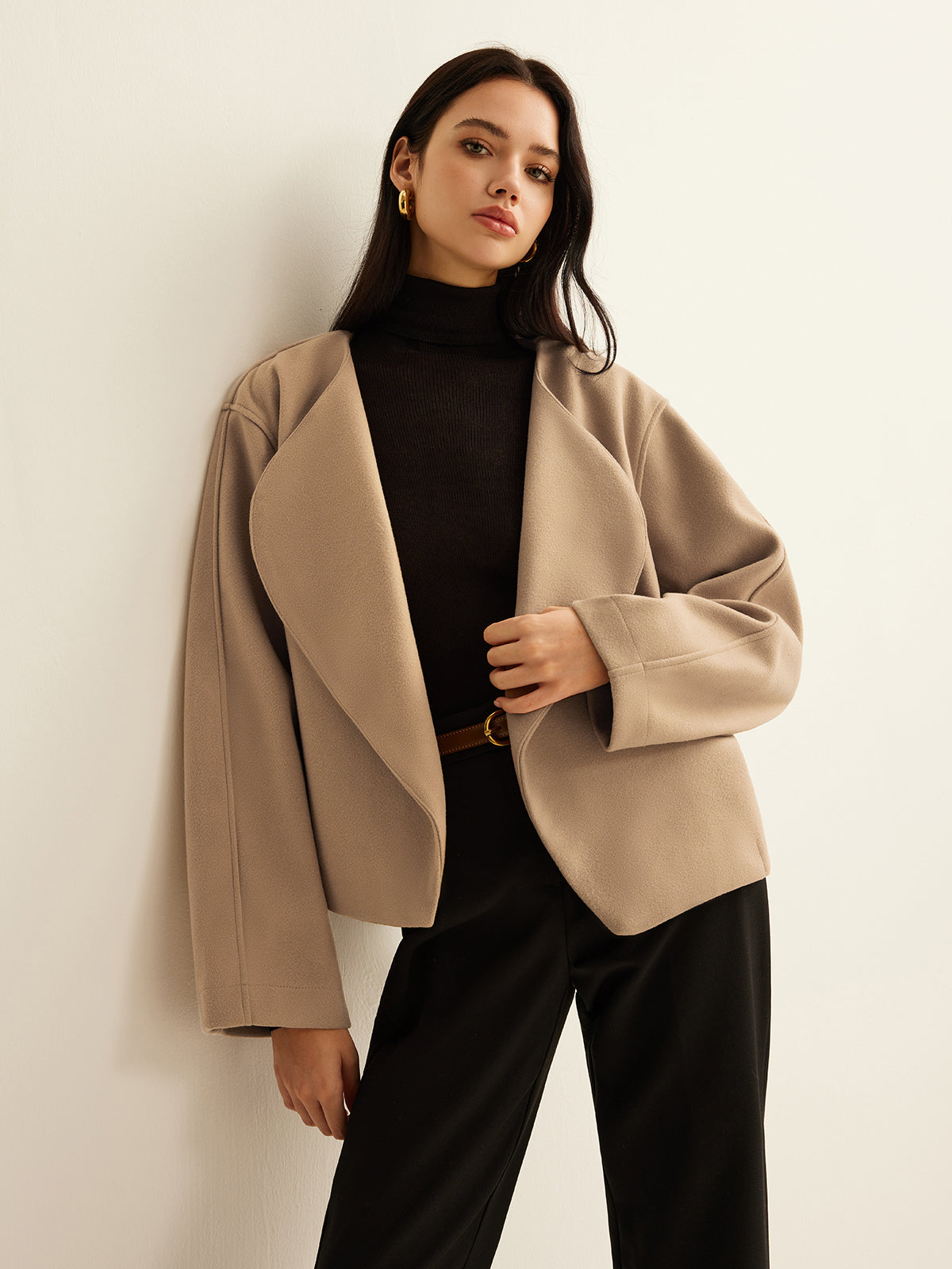 Veste femme élégante style revers