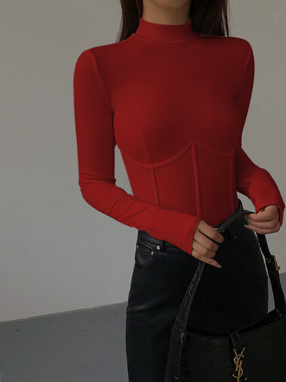 T-shirt élégant pour femme coupe slim