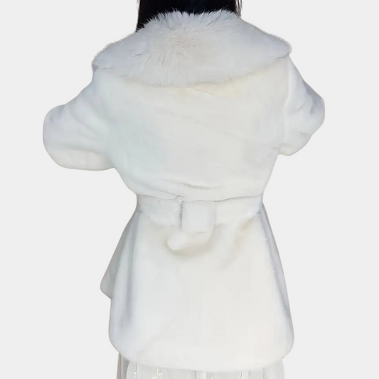 Damen Winterjacke Stylisch Warm - IdealeKleiden