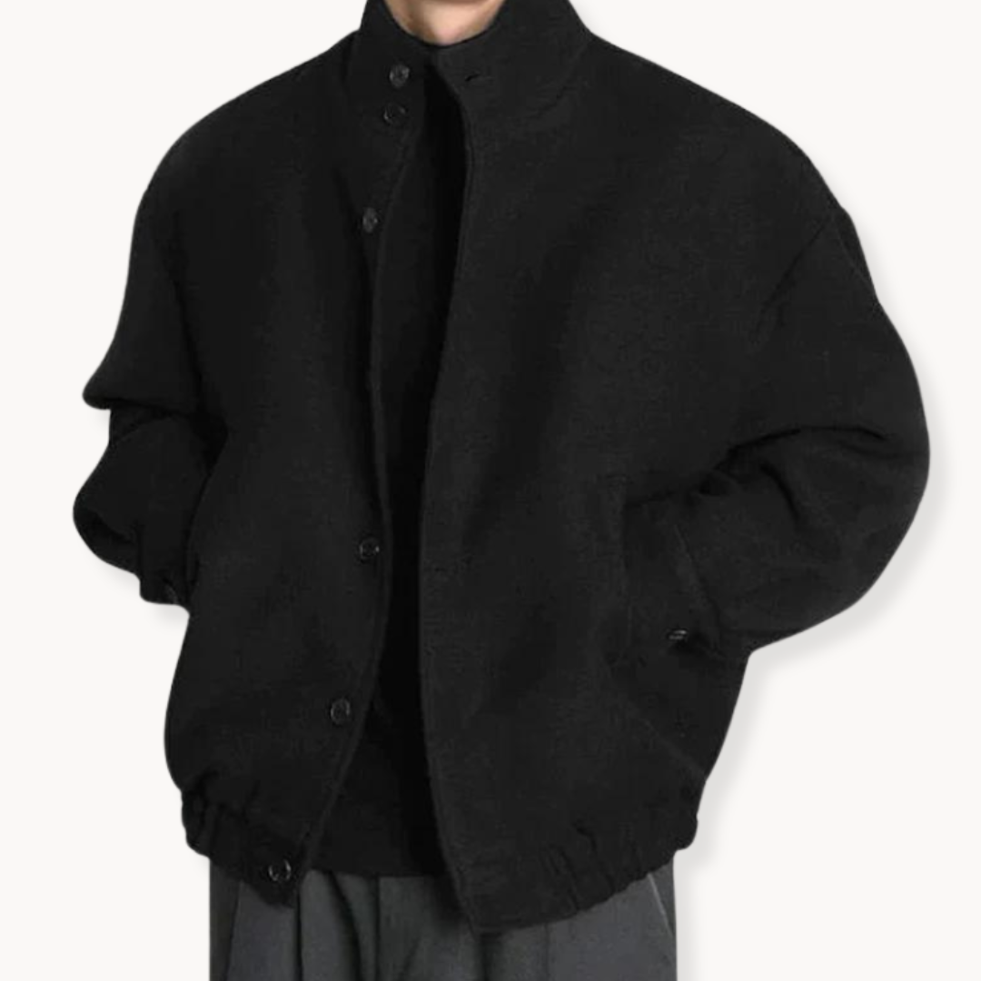Veste Homme Moderne Chic Col Montant