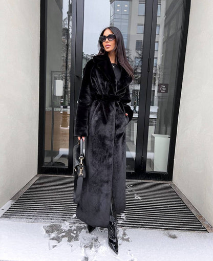 Veste en fourrure de luxe Design élégant