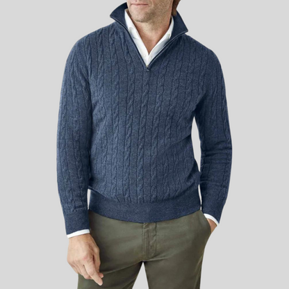 Pull pour homme Fermeture éclair Qualité supérieure