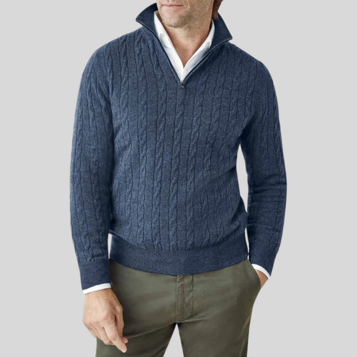 Pull pour homme Fermeture éclair Qualité supérieure