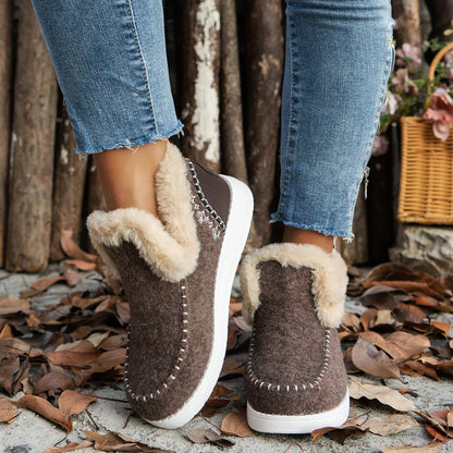 Bottines d'hiver confortables pour femmes