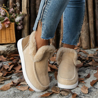 Bottines d'hiver confortables pour femmes