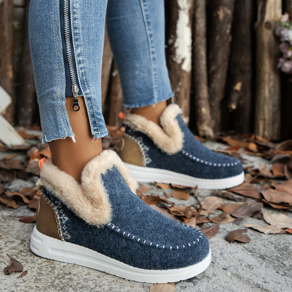 Bottines d'hiver confortables pour femmes