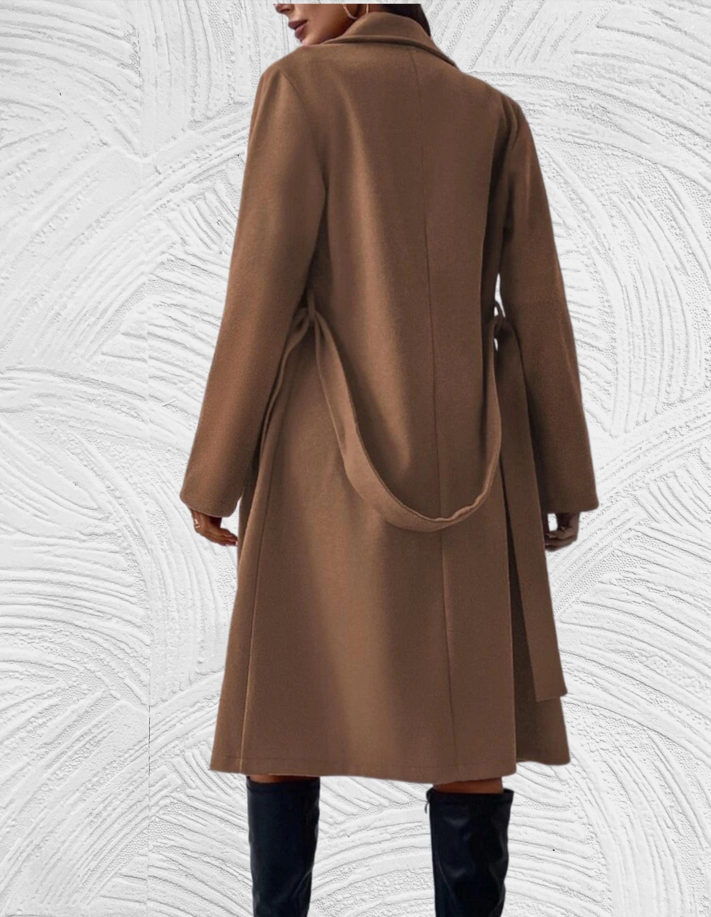 Oversized Winterjacke Lang Damen - IdealeKleiden