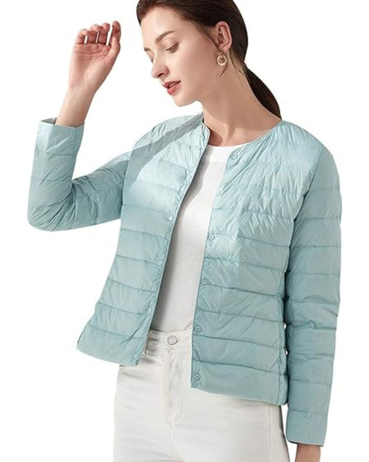 Ultra Leichte Daunenjacke Warm & Bequem - IdealeKleiden