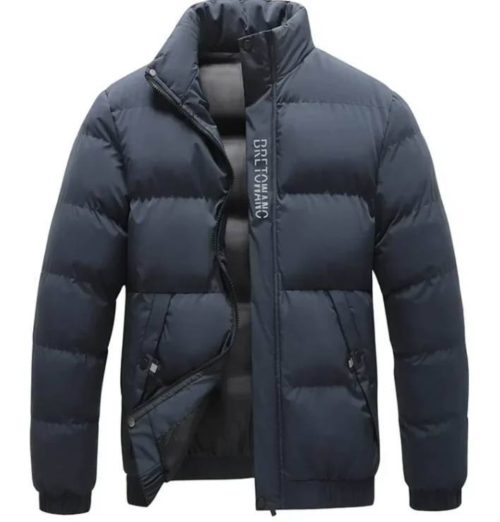 Blouson d'hiver stylé pour hommes - Chaud et élégant