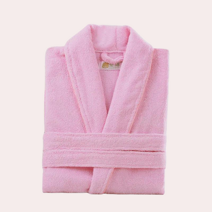 Peignoir doux en peluche pour homme