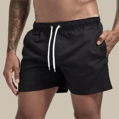 Short de bain élastique à séchage rapide pour homme