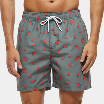 Shorts de bain homme Cordon de serrage Coloré