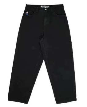 Jean décontracté confortable pour homme Jambes larges