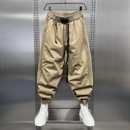 Pantalon d'entraînement confortable pour hommes Coupe ample Taille élastique