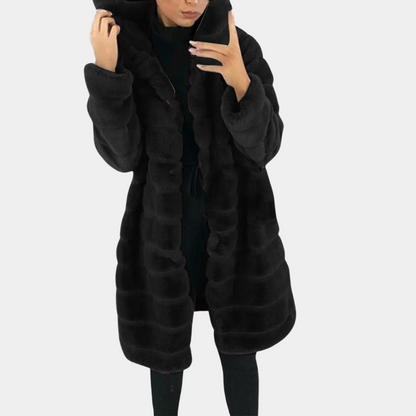 Veste d'hiver femme élégante en polaire