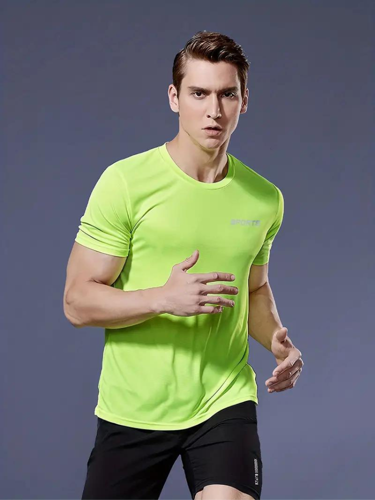 T-shirt de sport pour homme séchage rapide léger
