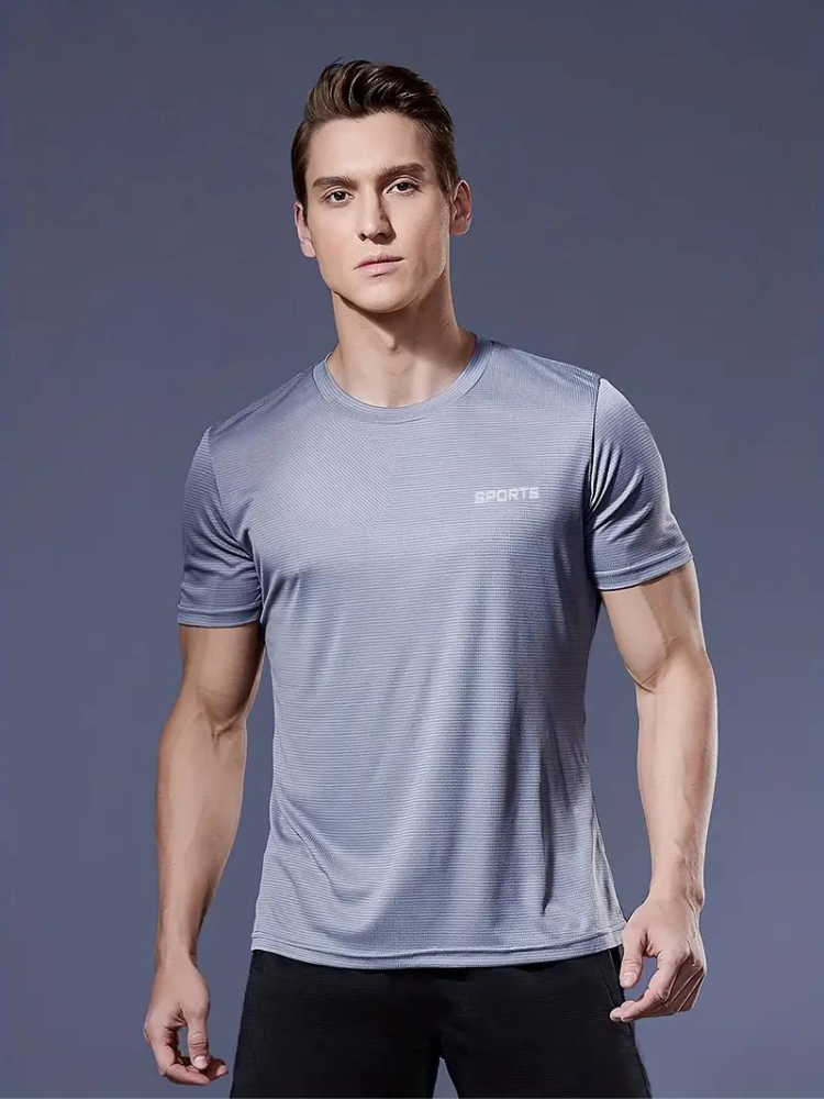 T-shirt de sport pour homme séchage rapide léger