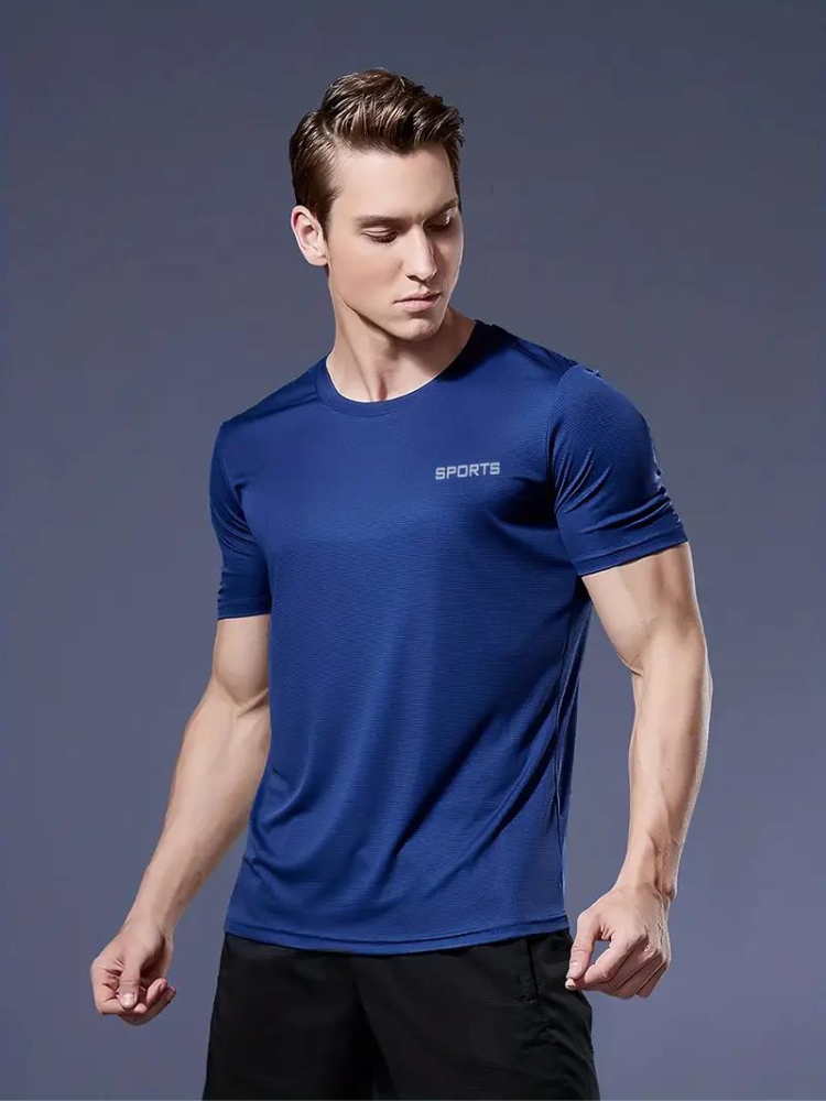T-shirt de sport pour homme séchage rapide léger