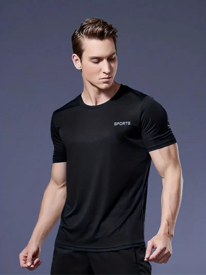 T-shirt de sport pour homme séchage rapide léger