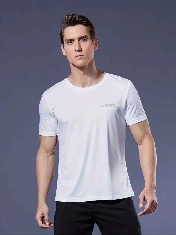 T-shirt de sport pour homme séchage rapide léger