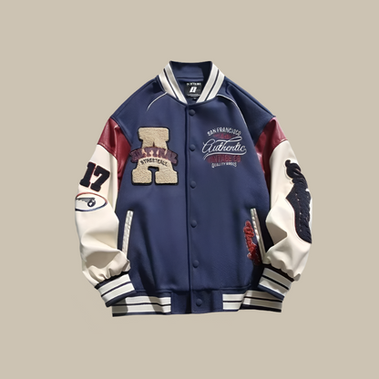 Veste de baseball oversize pour homme