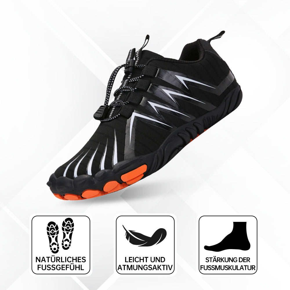 Chaussure pieds nus ergonomique pour des pieds sans douleur