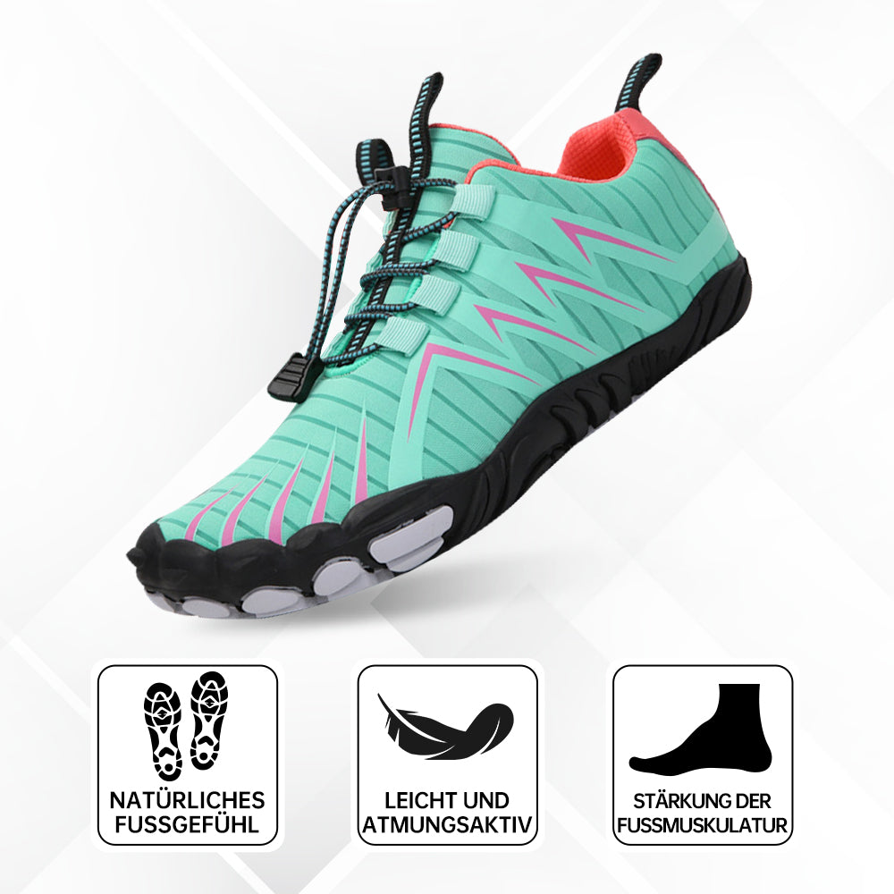 Chaussure pieds nus ergonomique pour des pieds sans douleur