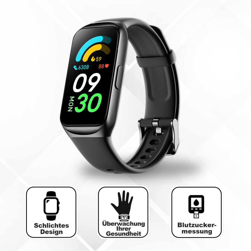Smartwatch médicale Surveillance du taux de glycémie en temps réel