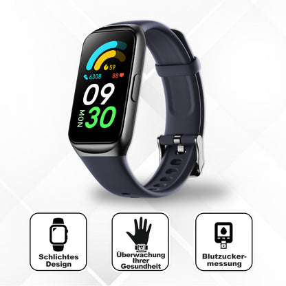 Smartwatch médicale Surveillance du taux de glycémie en temps réel