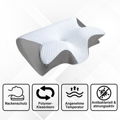 Oreiller de sommeil ergonomique pour le soulagement des douleurs dorsales
