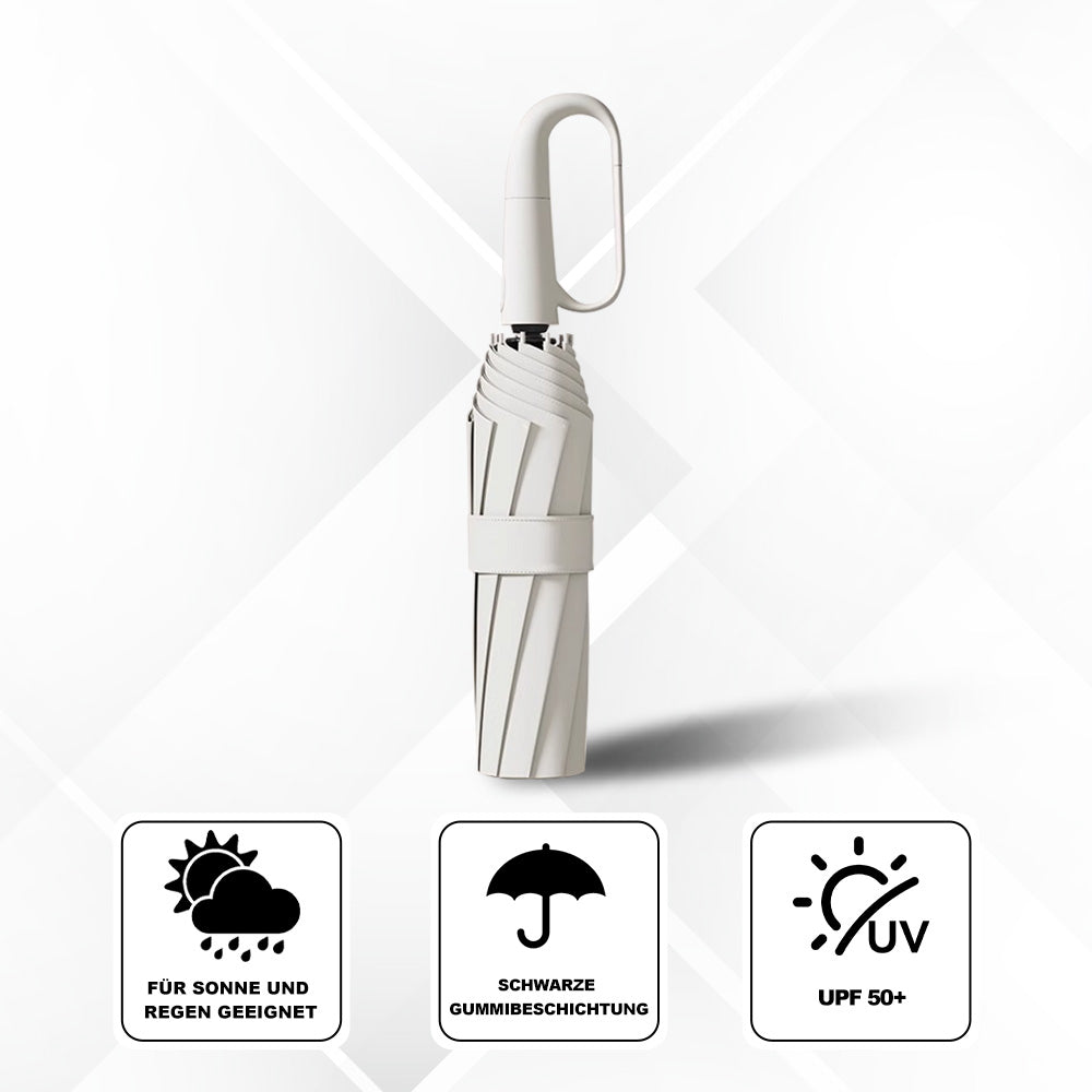 Parapluie de voyage compact coupe-vent automatique