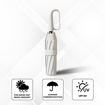 Parapluie de voyage compact coupe-vent automatique