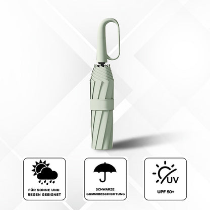 Parapluie de voyage compact coupe-vent automatique