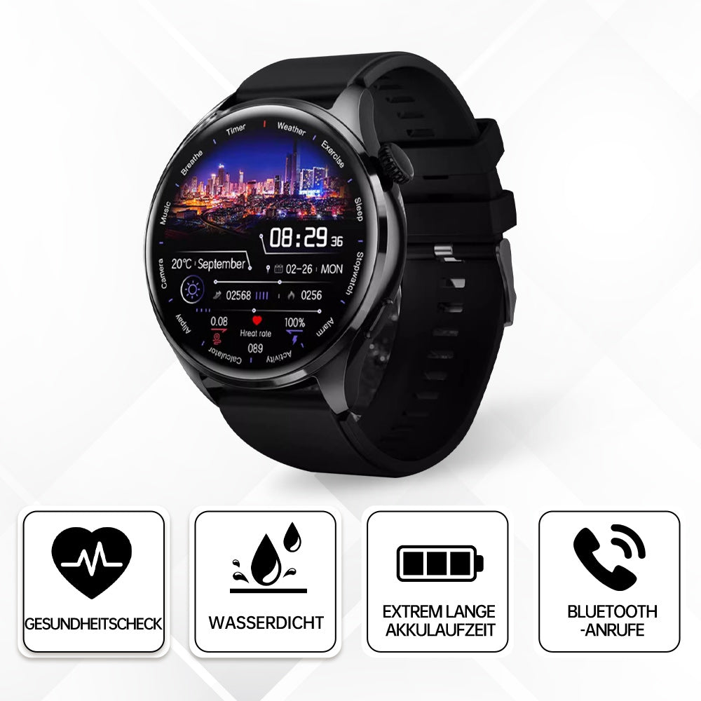 Montre connectée de fitness avec suivi d'activité et de santé
