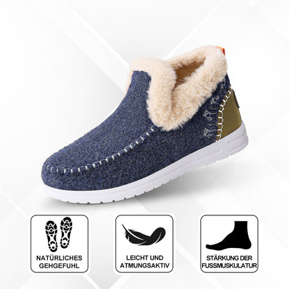 Chaussure confortable ergonomique intérieur moelleux en peluche