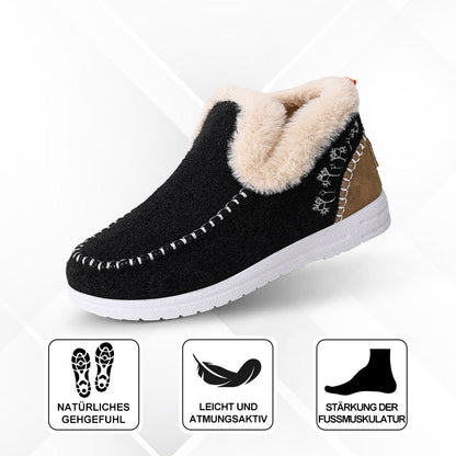 Chaussure confortable ergonomique intérieur moelleux en peluche