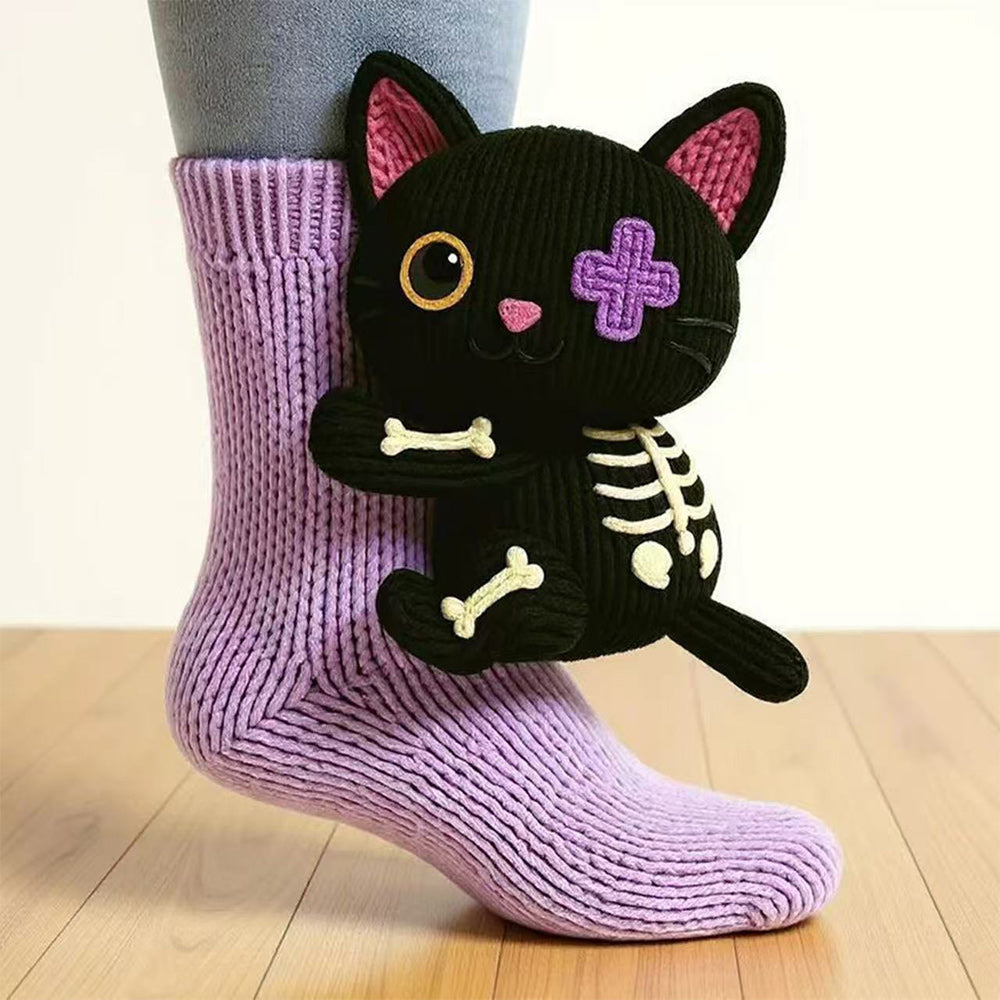 Chaussettes douillettes et chaudes taille unique unisexe