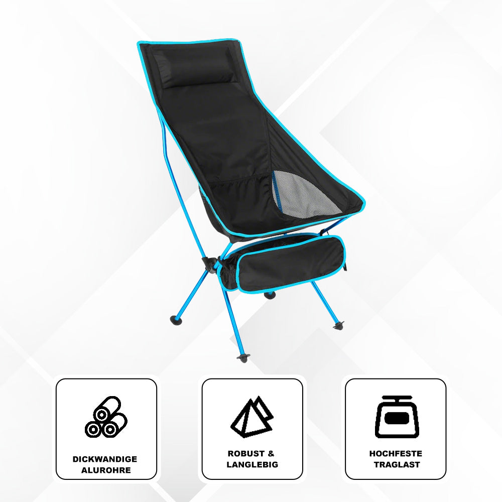 Siège Confortable Léger et Portable pour Camping