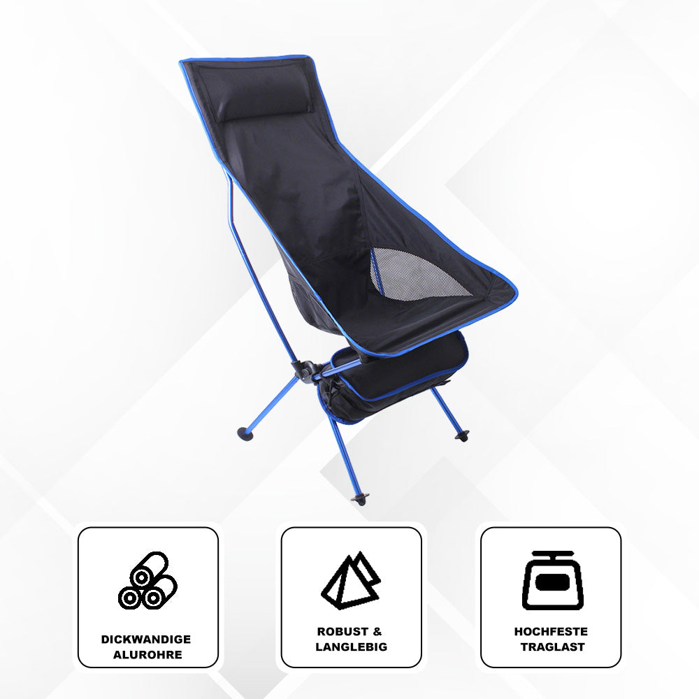 Siège Confortable Léger et Portable pour Camping