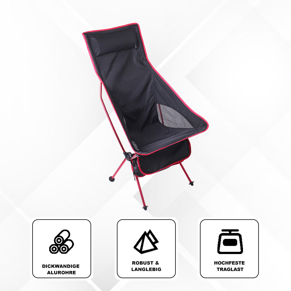Siège Confortable Léger et Portable pour Camping