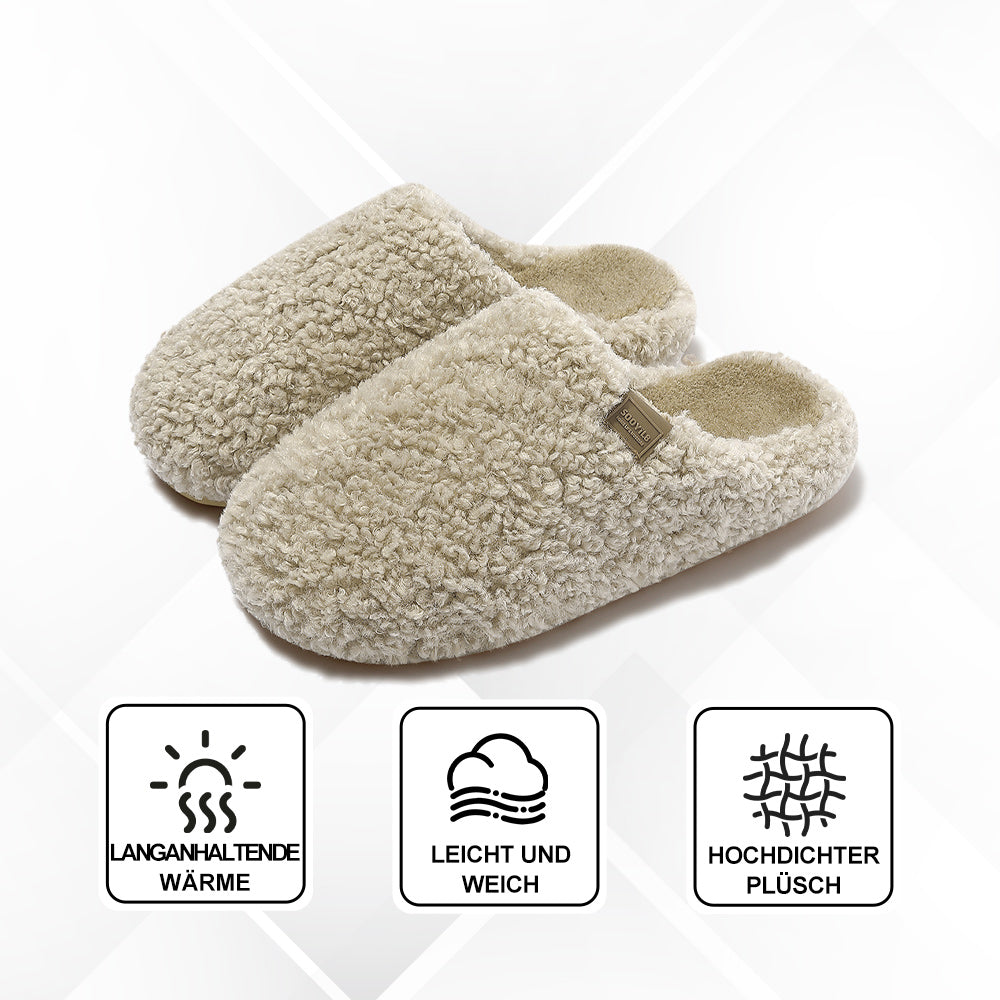 Chaussons chauds bien doublés