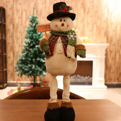 Jouet de Noël figurine élastique idée cadeau