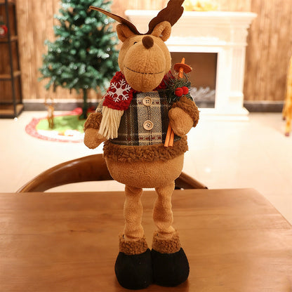 Jouet de Noël figurine élastique idée cadeau