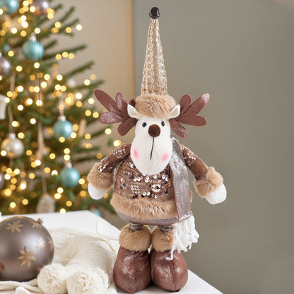 Jouet de Noël figurine élastique idée cadeau
